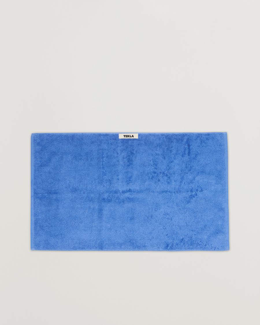 Herre |  | Tekla | Organic Terry Hand Towel Clear Blue