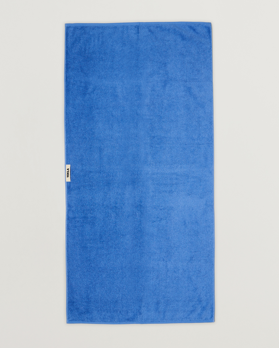 Herr | Livsstil | Tekla | Organic Terry Bath Towel Clear Blue