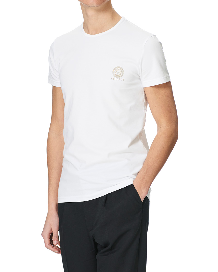 Herr | T-Shirts | Versace | 2-Pack Medusa Tee Black/White