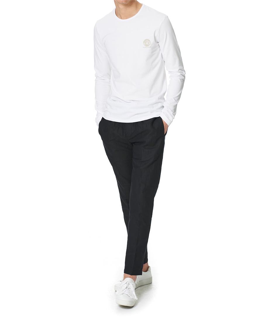 Herr | Långärmade t-shirts | Versace | Medusa Long Sleeve Tee White