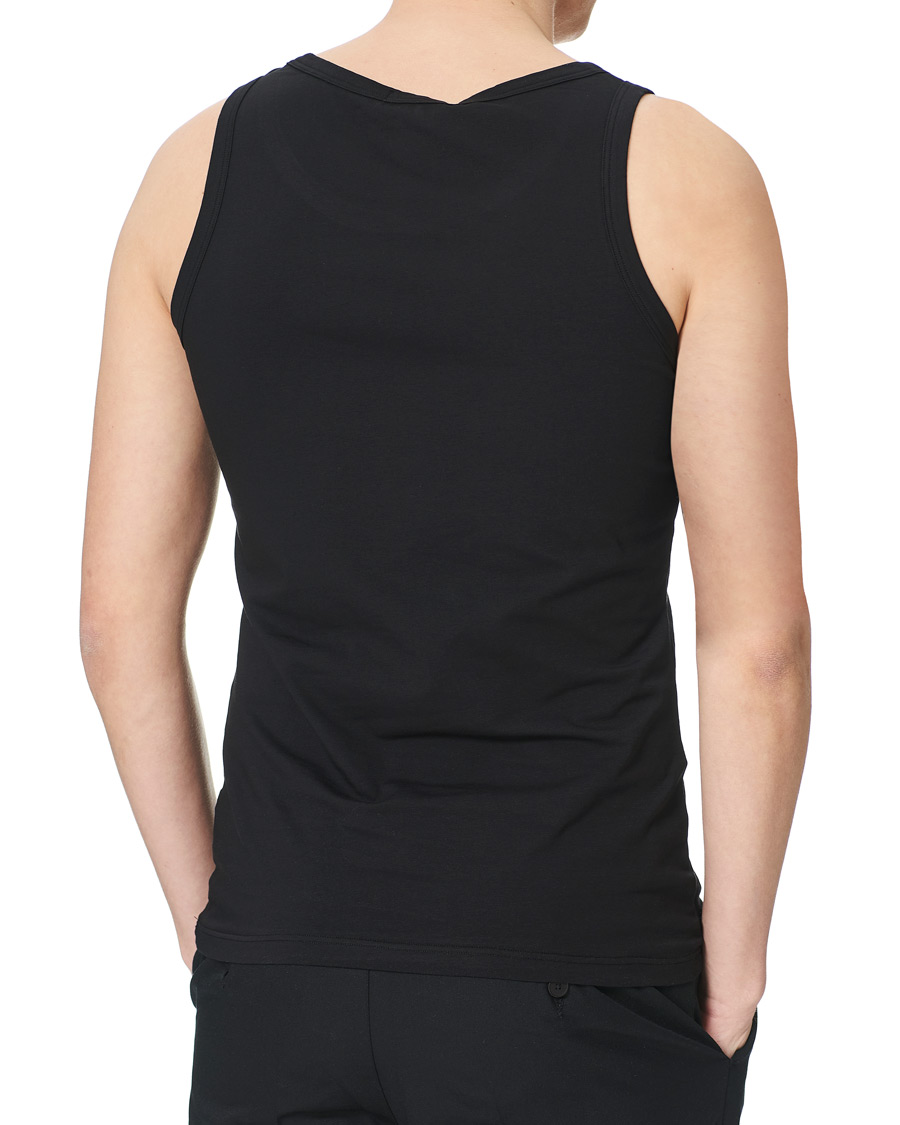 Herr | T-Shirts | Versace | Logo Tank Top Black