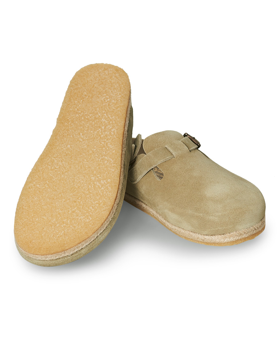 Herr | Yuketen Sal 1 Crepe Sole Sandals Desert Suede | Yuketen | Sal 1 Crepe Sole Sandals Desert Suede