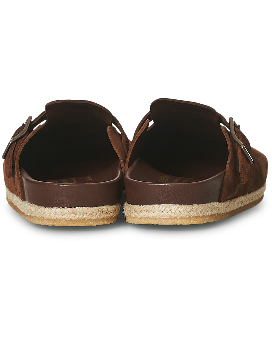 Herr | Yuketen Sal 1 Crepe Sole Sandals Snuff Suede | Yuketen | Sal 1 Crepe Sole Sandals Snuff Suede