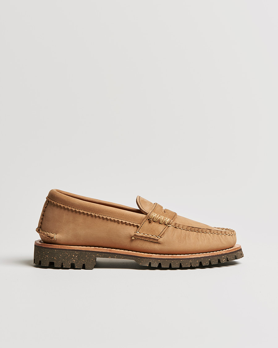 Herr | Yuketen Handsewn Cortina Sole Loafer Brown Suede | Yuketen | Handsewn Cortina Sole Loafer Brown Suede