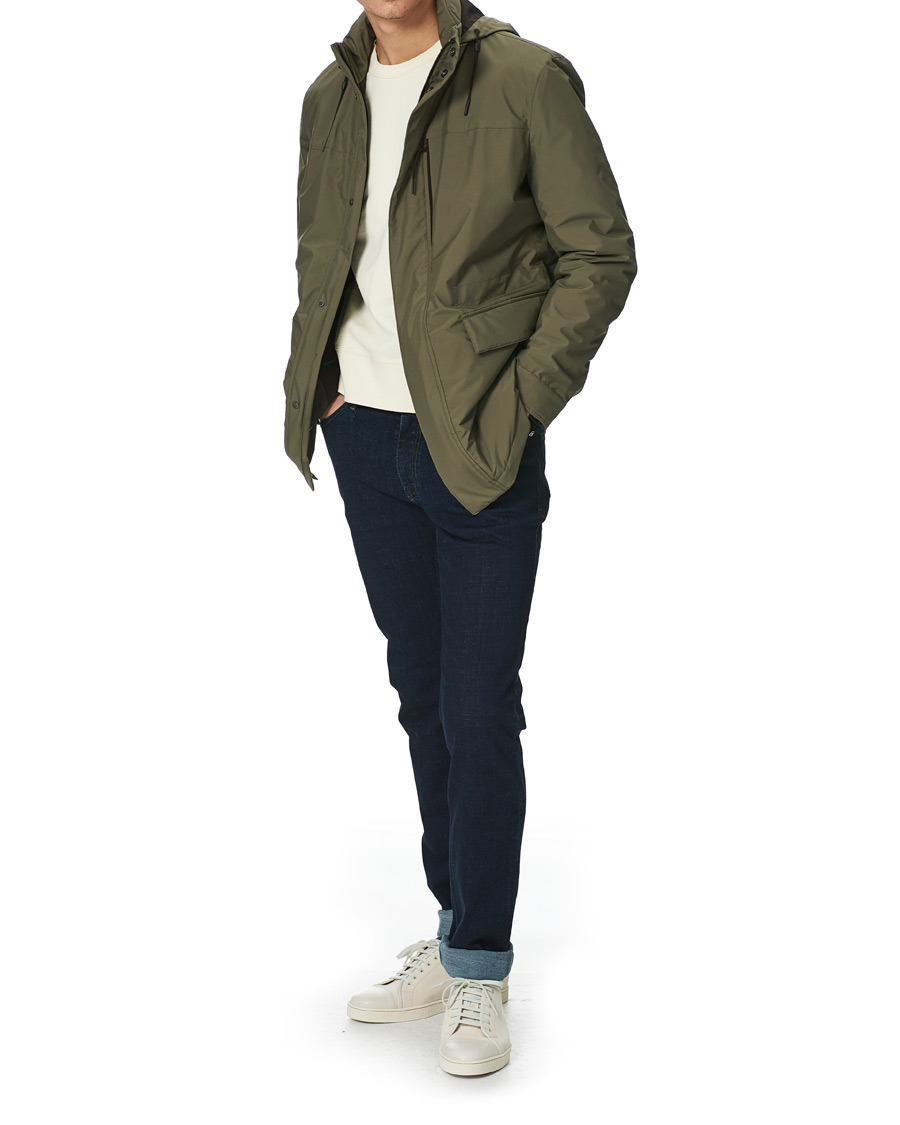 Herr | Jackor | Ermenegildo Zegna | Stratos Nylon Field Jacket Military Green