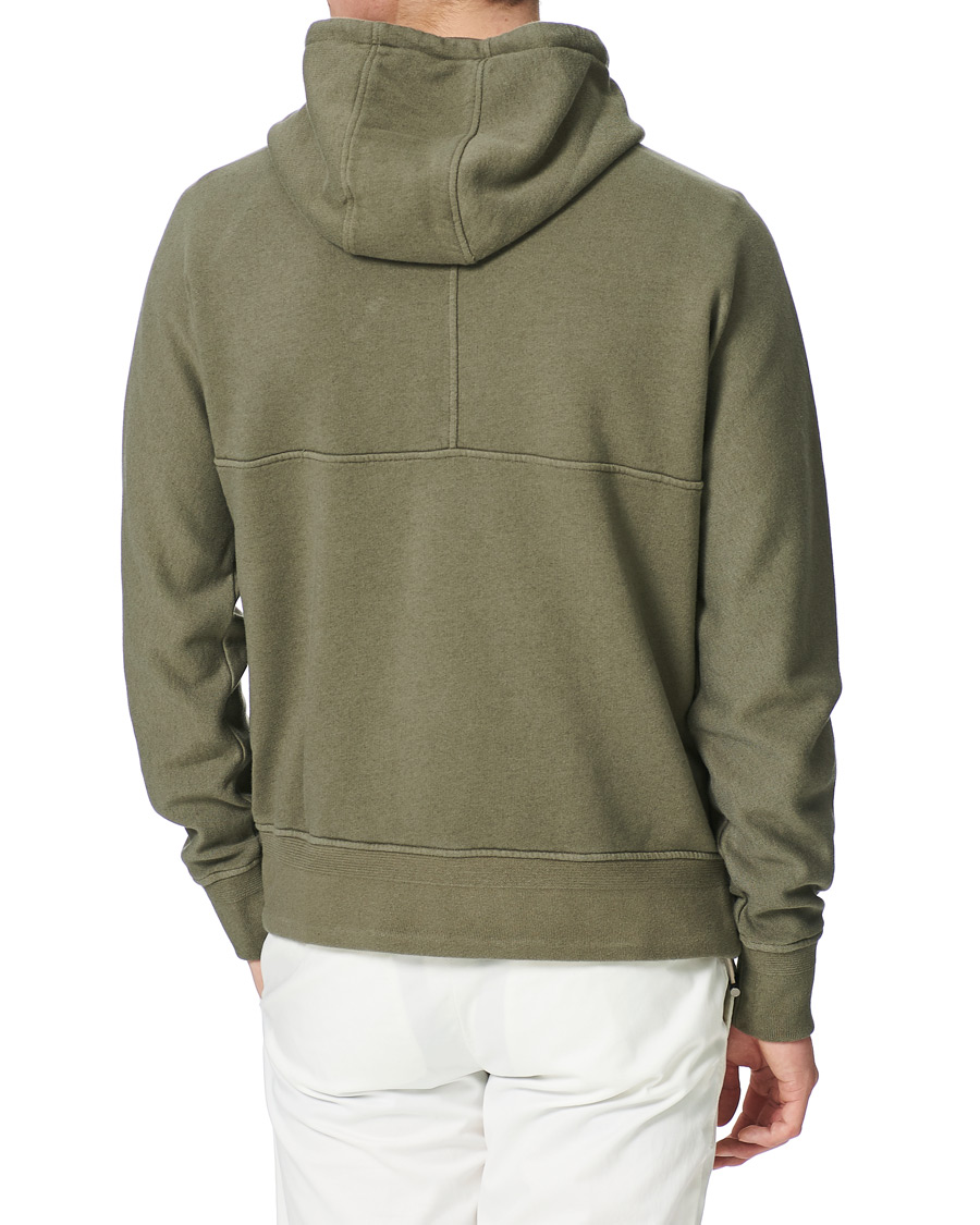 Herr | Tröjor | Ermenegildo Zegna | Cotton/Cashmere Hoodie Sage Green
