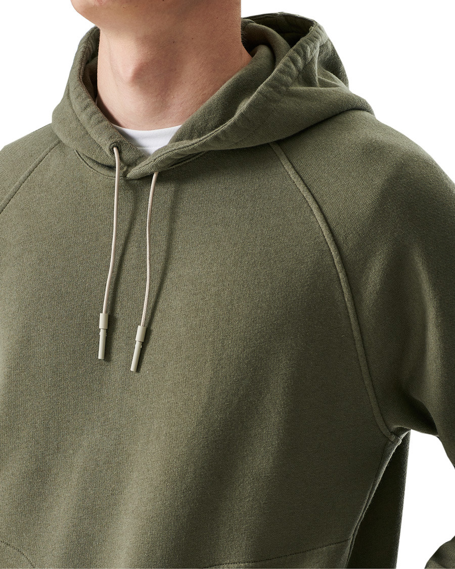 Herr | Tröjor | Ermenegildo Zegna | Cotton/Cashmere Hoodie Sage Green