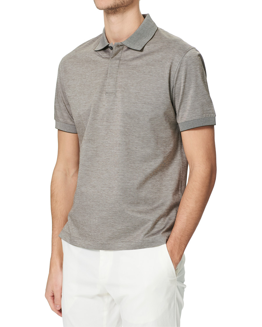 Herr | Pikéer | Ermenegildo Zegna | Mercerized Cotton Polo Light Grey