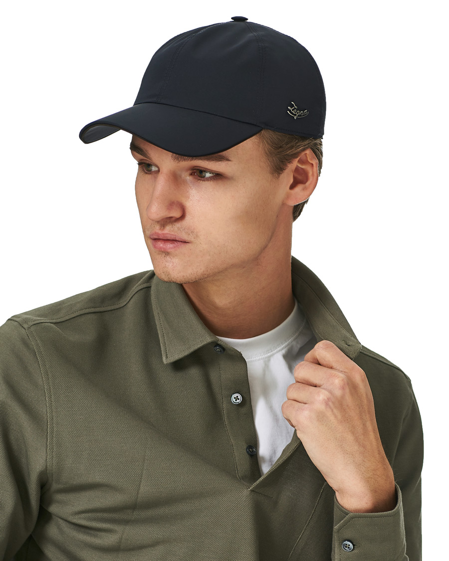 Herr | Ermenegildo Zegna Nylon Baseball Cap Navy | Ermenegildo Zegna | Nylon Baseball Cap Navy