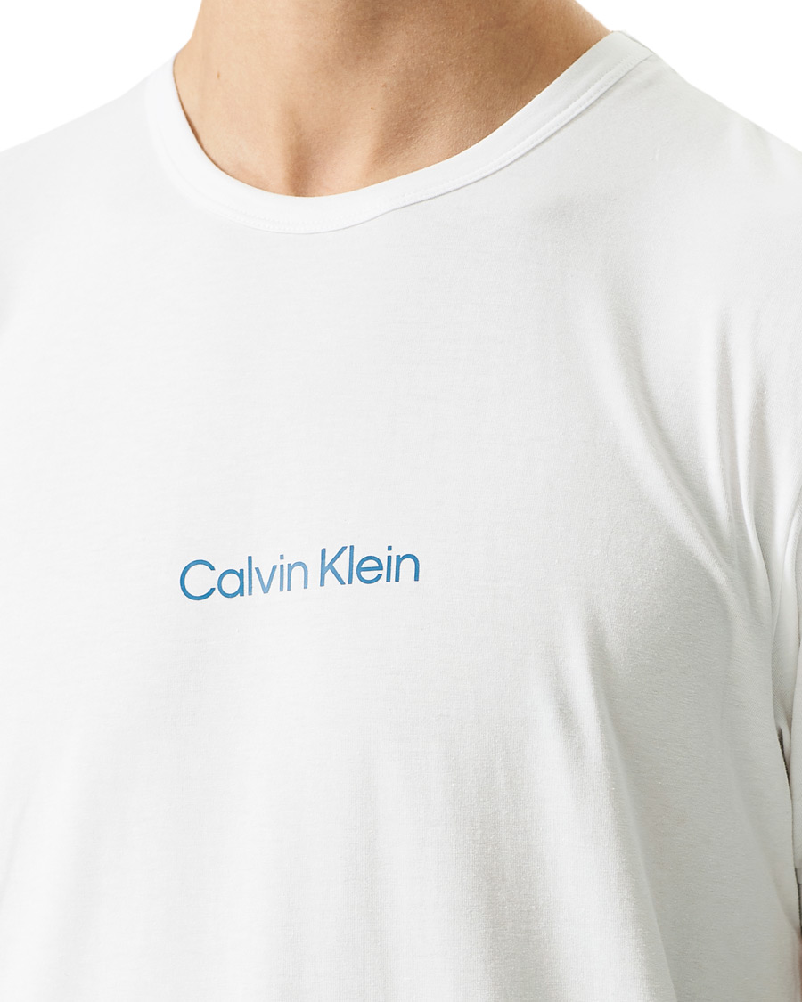 Herr | Pyjamas & Morgonrockar | Calvin Klein | Short Pyjama Set White/Navy