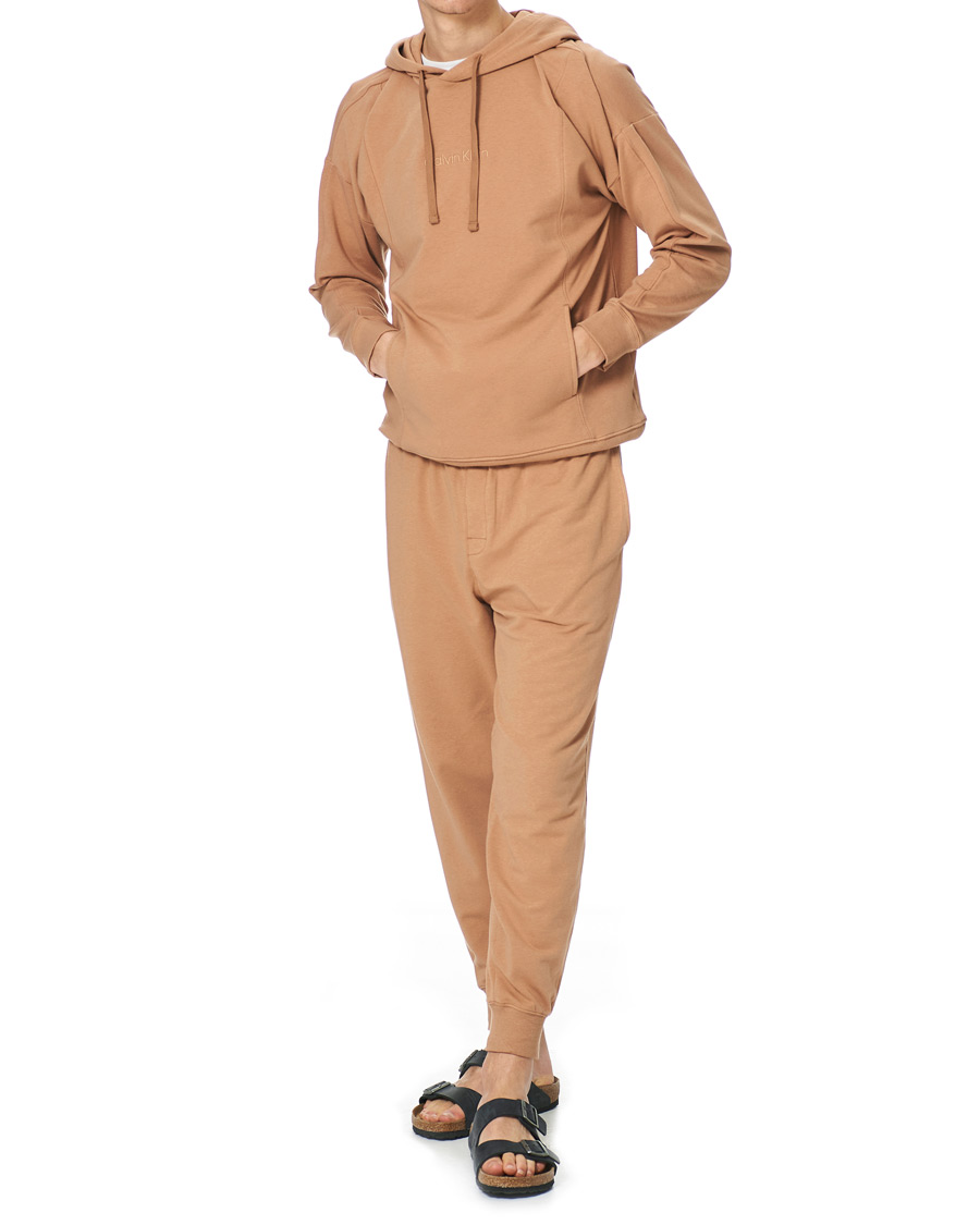 Herr | Byxor | Calvin Klein | Jersey Jogger Sandalwood