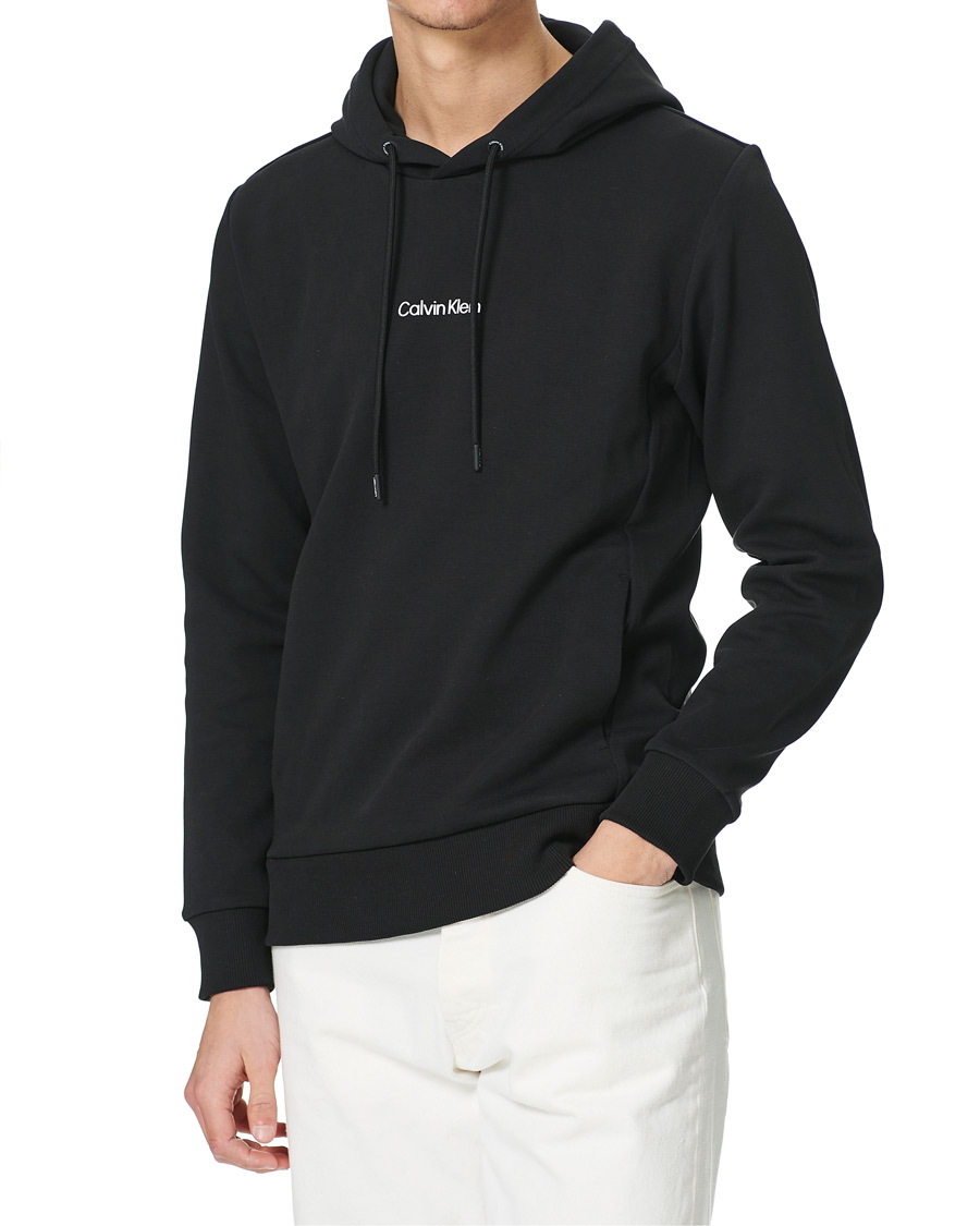 Herr | Tröjor | Calvin Klein | Small Chest Logo Hoodie Black