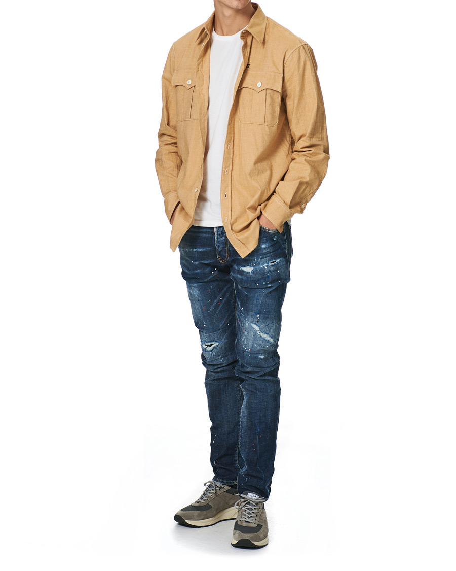 Herr | Jeans | Dsquared2 | Cool Guy Jeans Deep Blue Wash