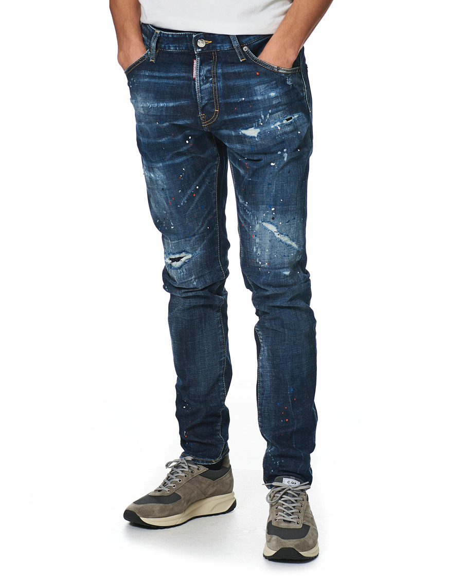 Herr | Jeans | Dsquared2 | Cool Guy Jeans Deep Blue Wash
