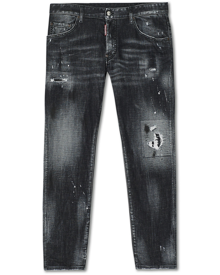 Herr | Jeans | Dsquared2 | Skater Jeans Black Wash