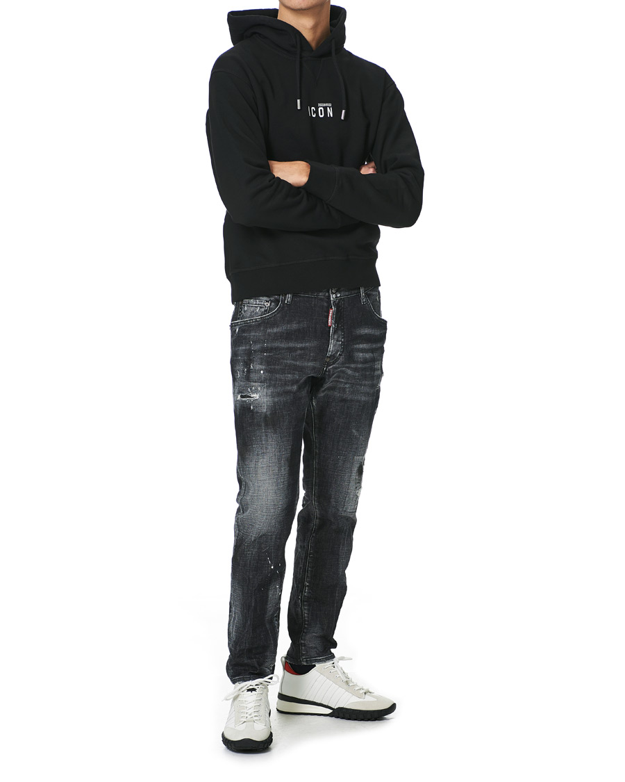 Herr | Jeans | Dsquared2 | Skater Jeans Black Wash