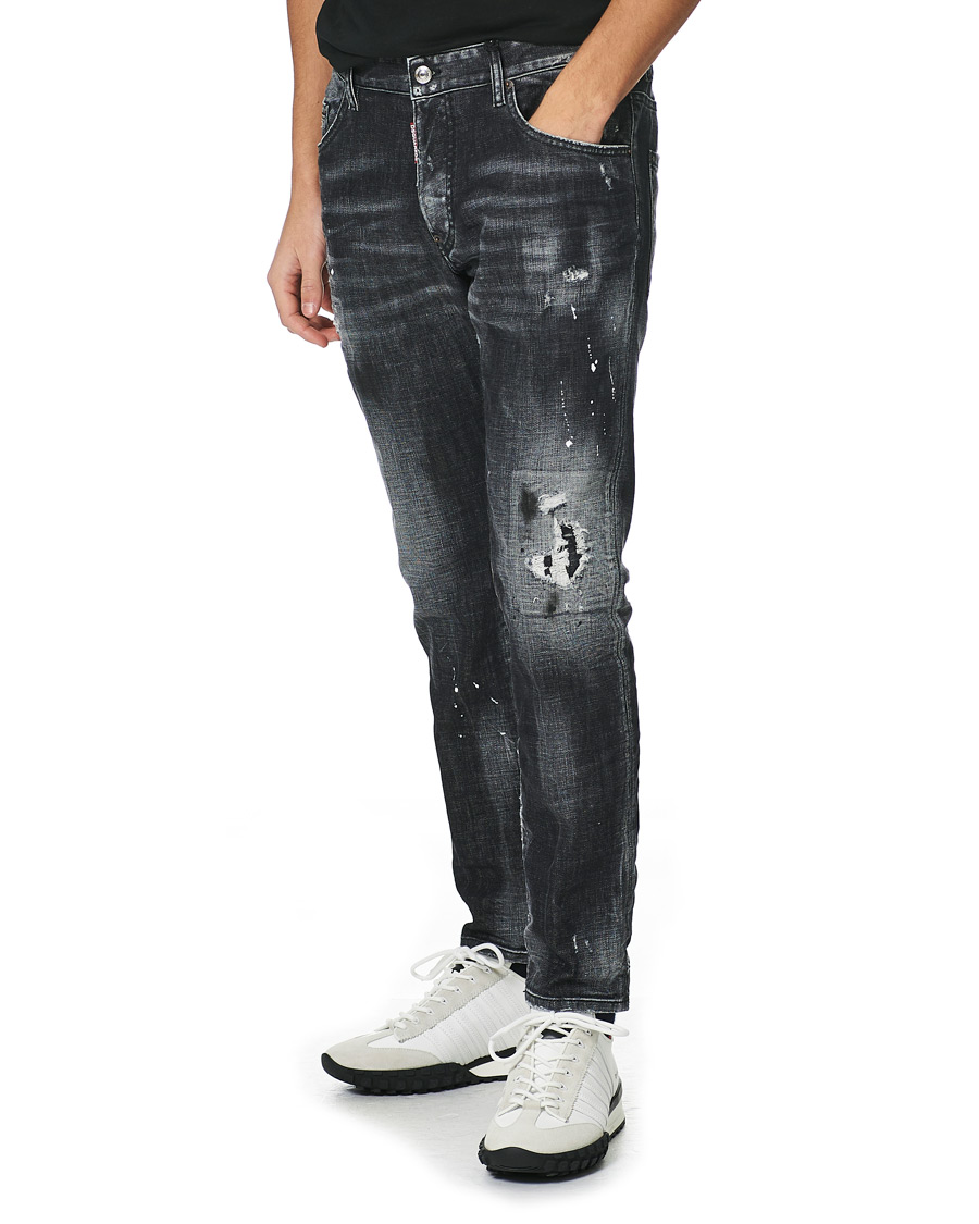 Herr | Jeans | Dsquared2 | Skater Jeans Black Wash