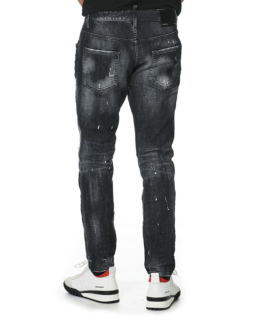 Herr | Jeans | Dsquared2 | Skater Jeans Black Wash