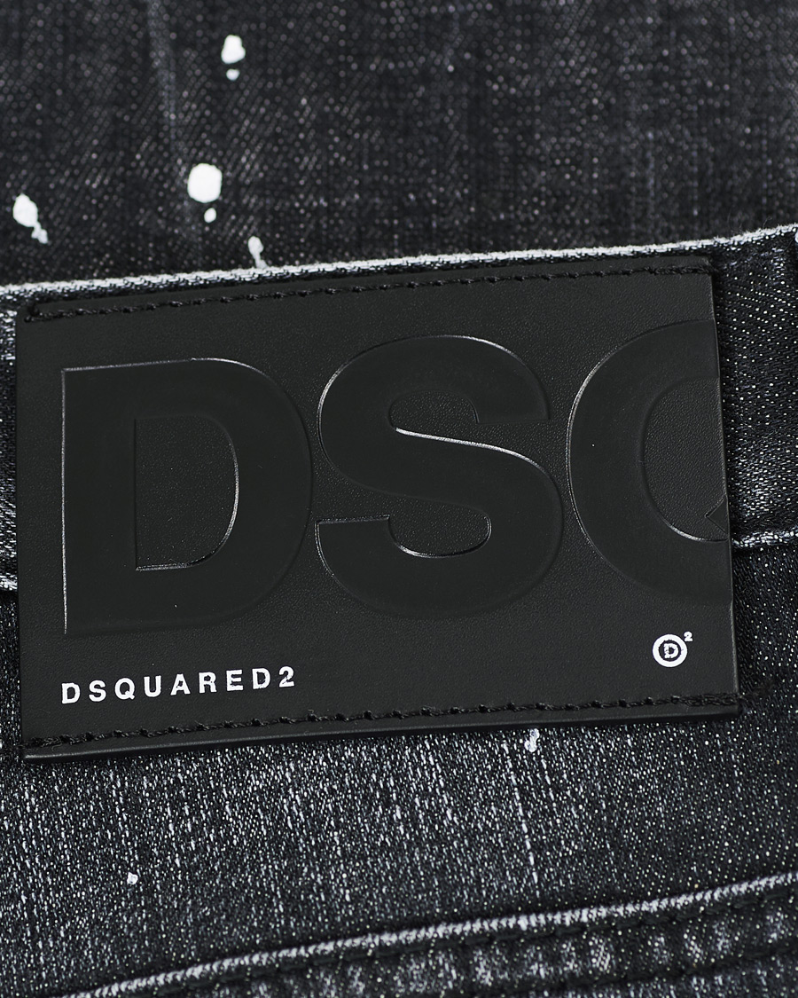 Herr | Jeans | Dsquared2 | Skater Jeans Black Wash