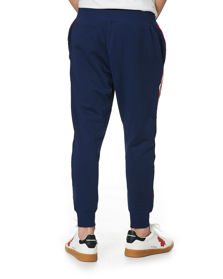 Herr | Byxor | Dsquared2 | Track Pants Dark Blue