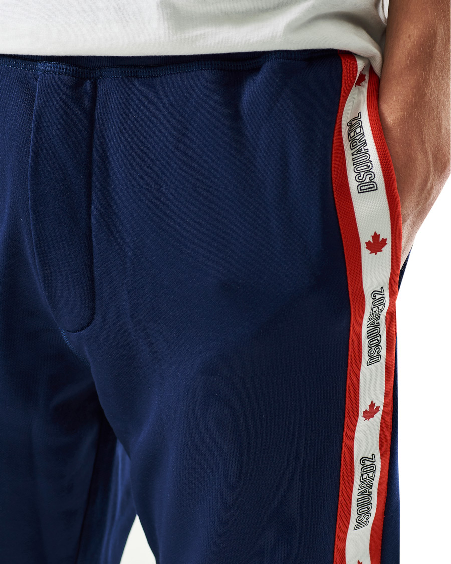 Herr | Byxor | Dsquared2 | Track Pants Dark Blue