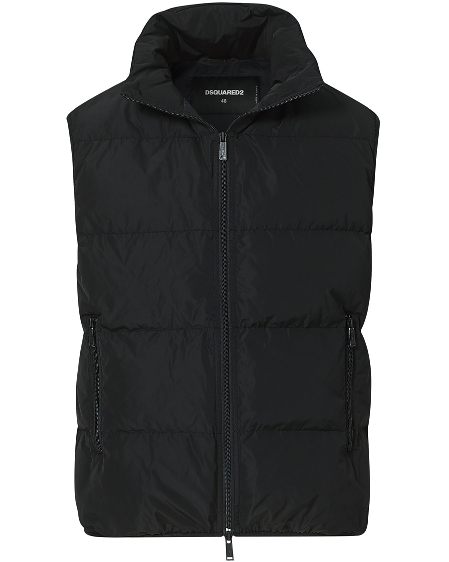 Herr | Jackor | Dsquared2 | Padded Down Gilet Black