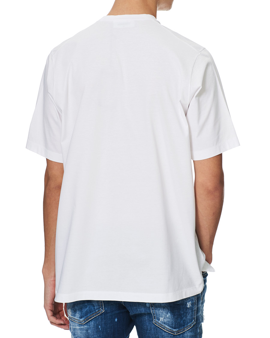 Herr | T-Shirts | Dsquared2 | Colour Print Tee White