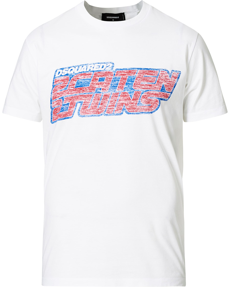 Herr | T-Shirts | Dsquared2 | Caten Twins Tee White