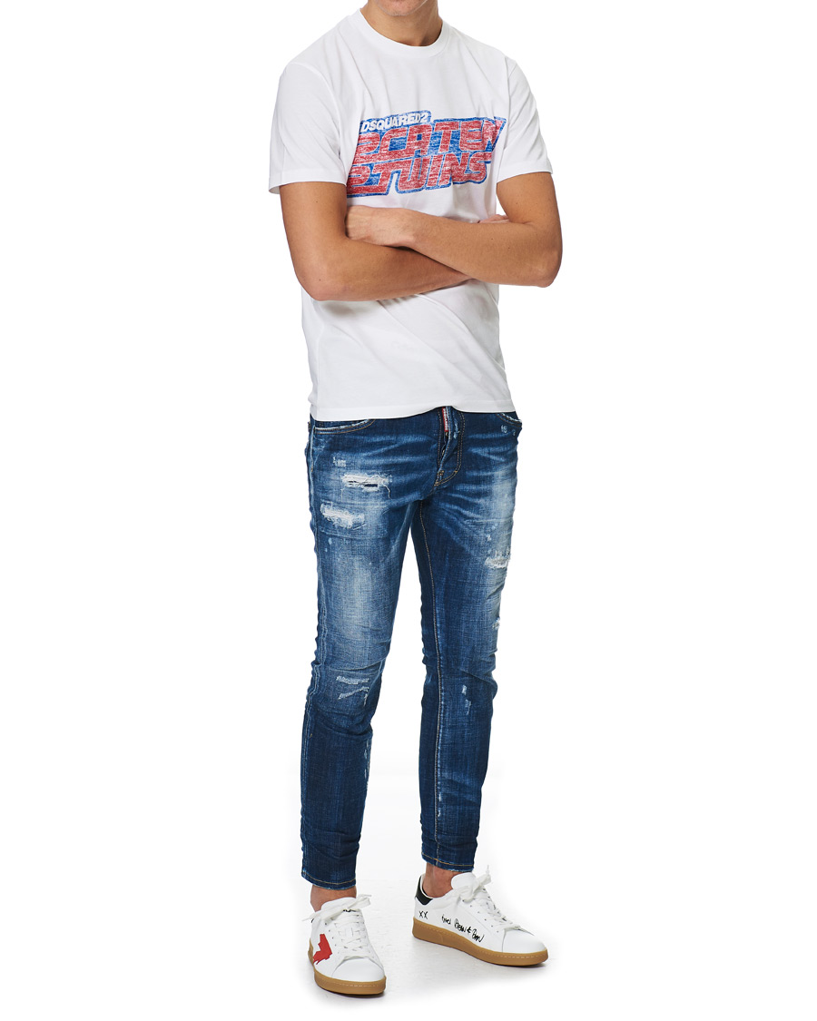 Herr | T-Shirts | Dsquared2 | Caten Twins Tee White