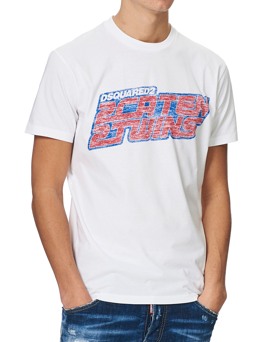 Herr | T-Shirts | Dsquared2 | Caten Twins Tee White