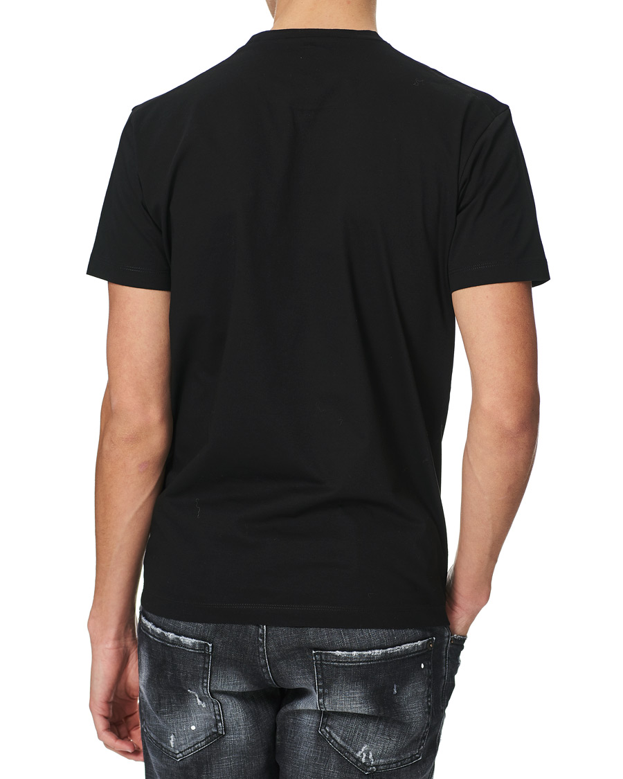 Herr | T-Shirts | Dsquared2 | Graffiti Logo Tee Black