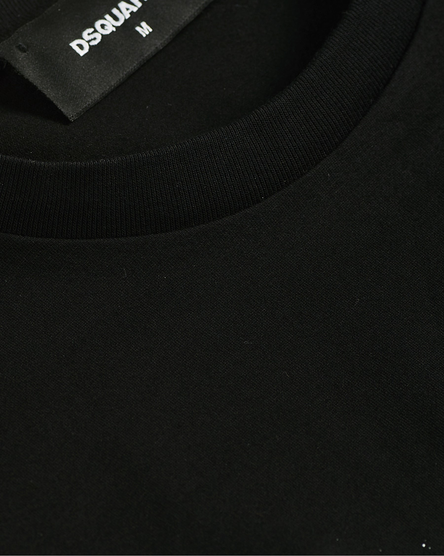 Herr | T-Shirts | Dsquared2 | Graffiti Logo Tee Black