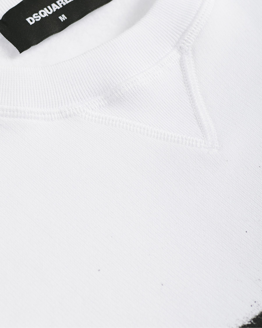 Herr | Tröjor | Dsquared2 | Icon Logo Sweatshirt White
