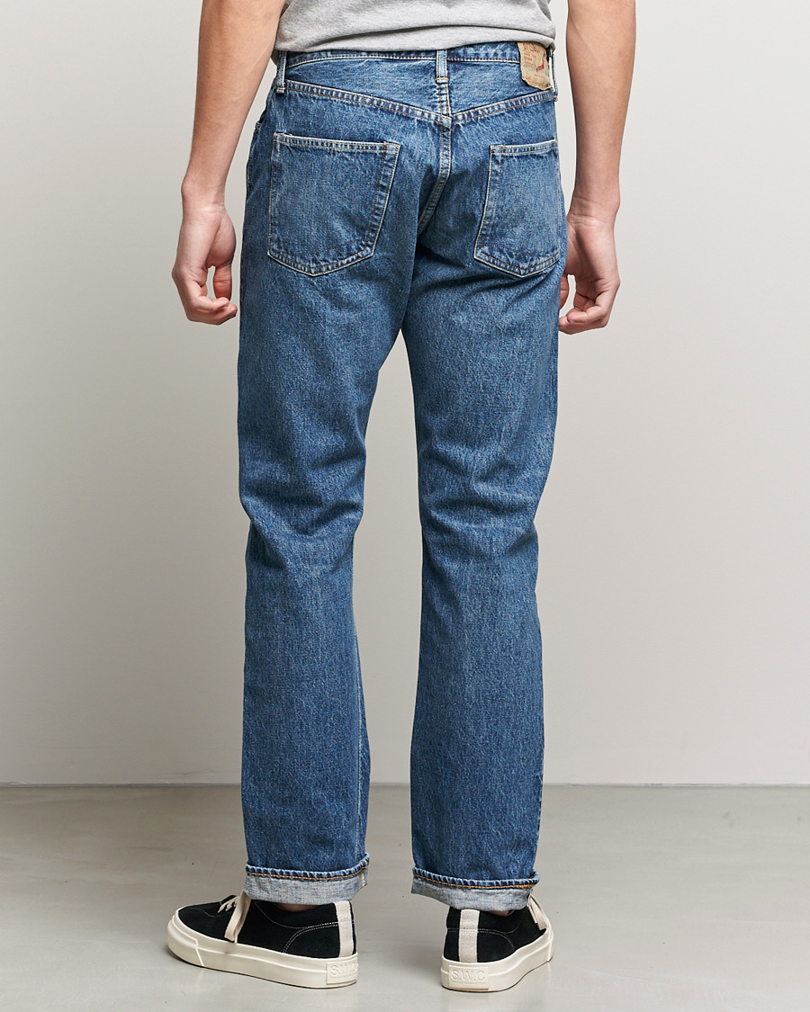 Herr | Byxor | orSlow | Straight Fit 105 Selvedge Jeans 2 Year Wash