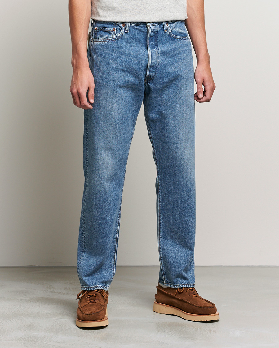 Herr | Japanese Department | orSlow | Straight Fit 105 Selvedge Jeans Used Denim
