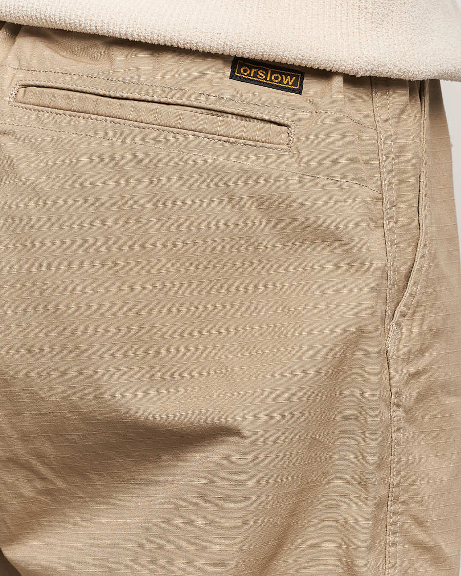 Herr | Byxor | orSlow | New Yorker Pants Beige