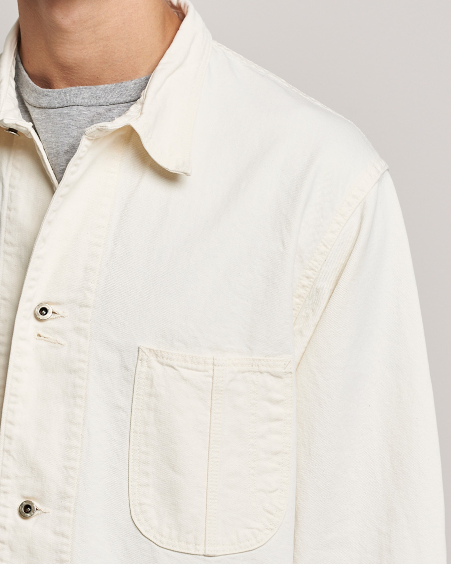 Herr | Skjortor | orSlow | 1940s Kinari Denim Coverall Ecru