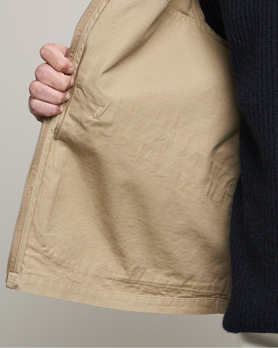 Herr | Jackor | orSlow | Utility Vest Beige