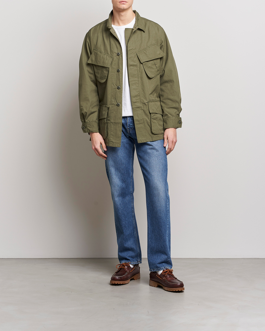 Herr | Jackor | orSlow | US Army Tropical Jacket Army Green