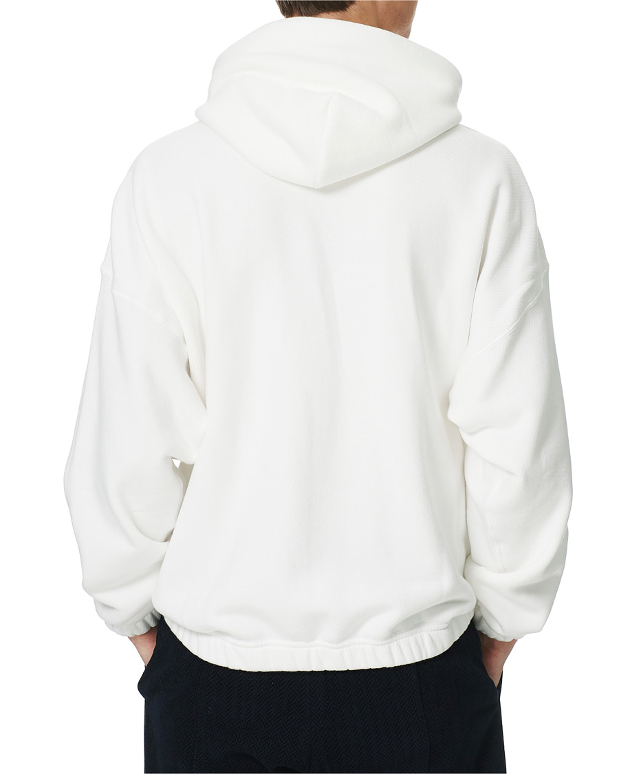 Herr | Tröjor | Giorgio Armani | Denim Cotton Hoodie White