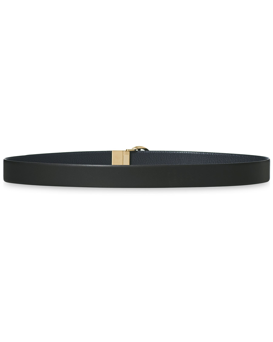 Herr | Giorgio Armani Reversible Leather Belt Navy/Black | Giorgio Armani | Reversible Leather Belt Navy/Black