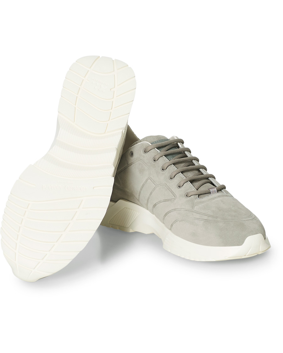 Herr | Giorgio Armani Hydro Running Sneaker Grey | Giorgio Armani | Hydro Running Sneaker Grey