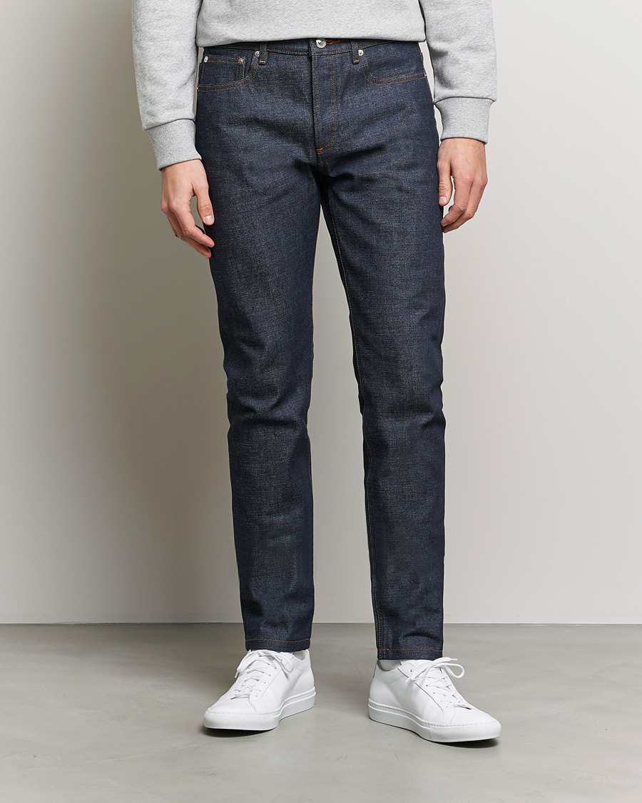 Herr | Jeans | A.P.C. | Petit New Standard Jeans Dark Indigo