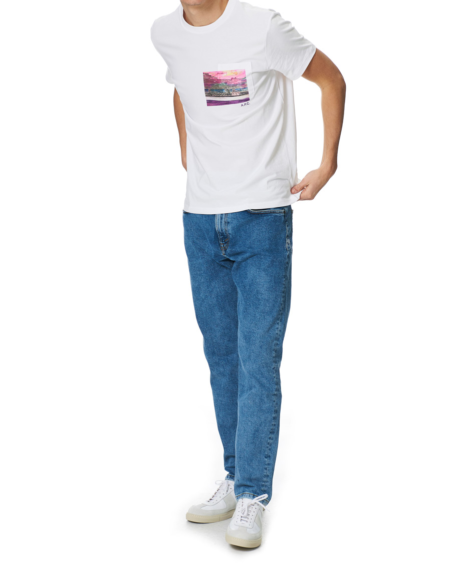 Herr | T-Shirts | A.P.C. | Elias Short Sleeve Tee White