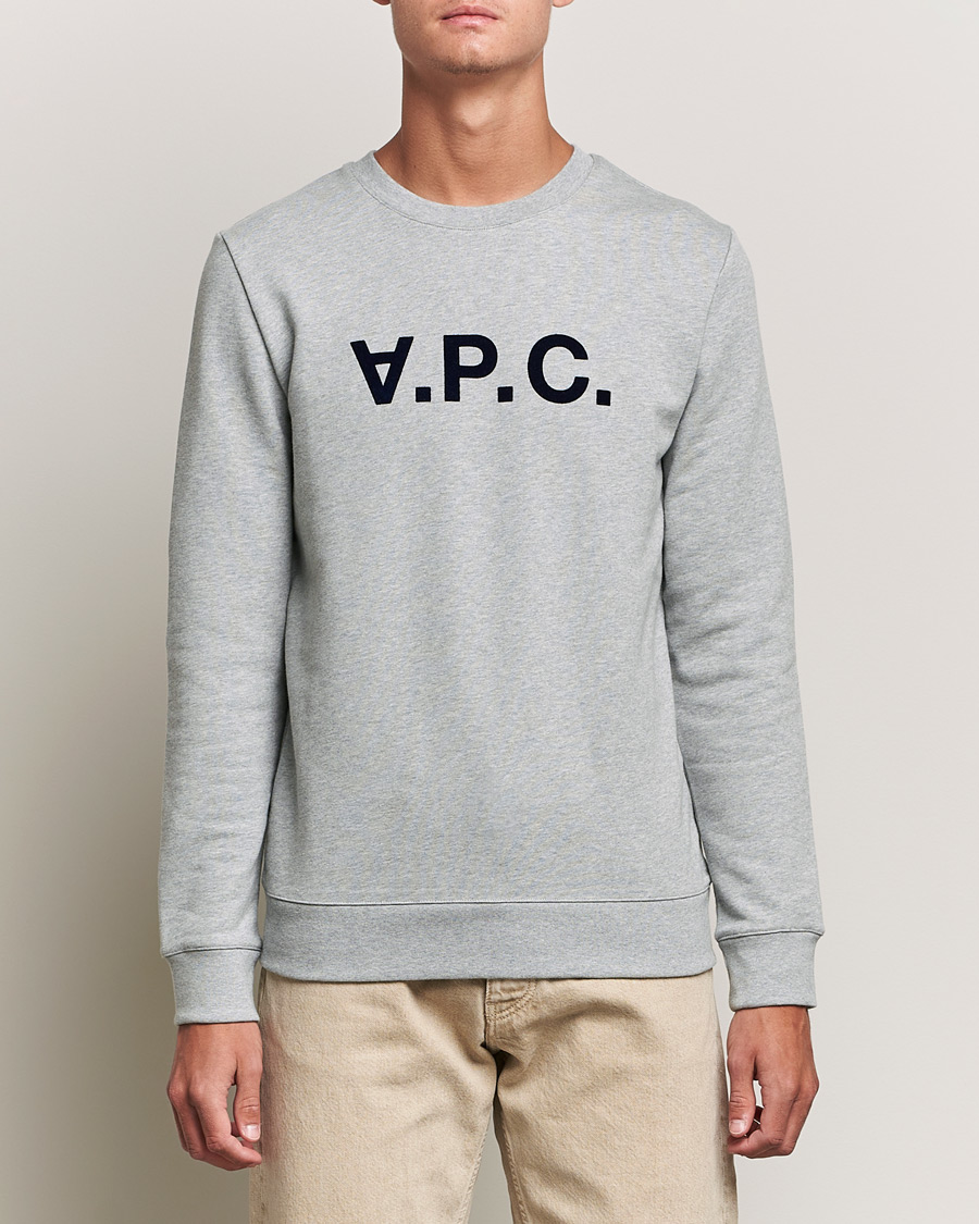 Herr | Tröjor | A.P.C. | VPC Sweatshirt Heather Grey