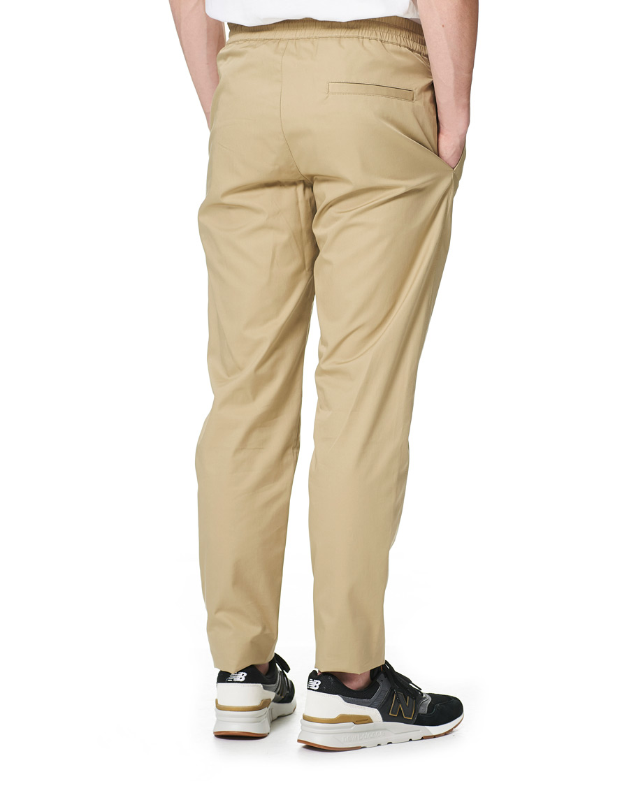 Herr | Byxor | A.P.C. | Kaplan Drawstring Trousers Beige