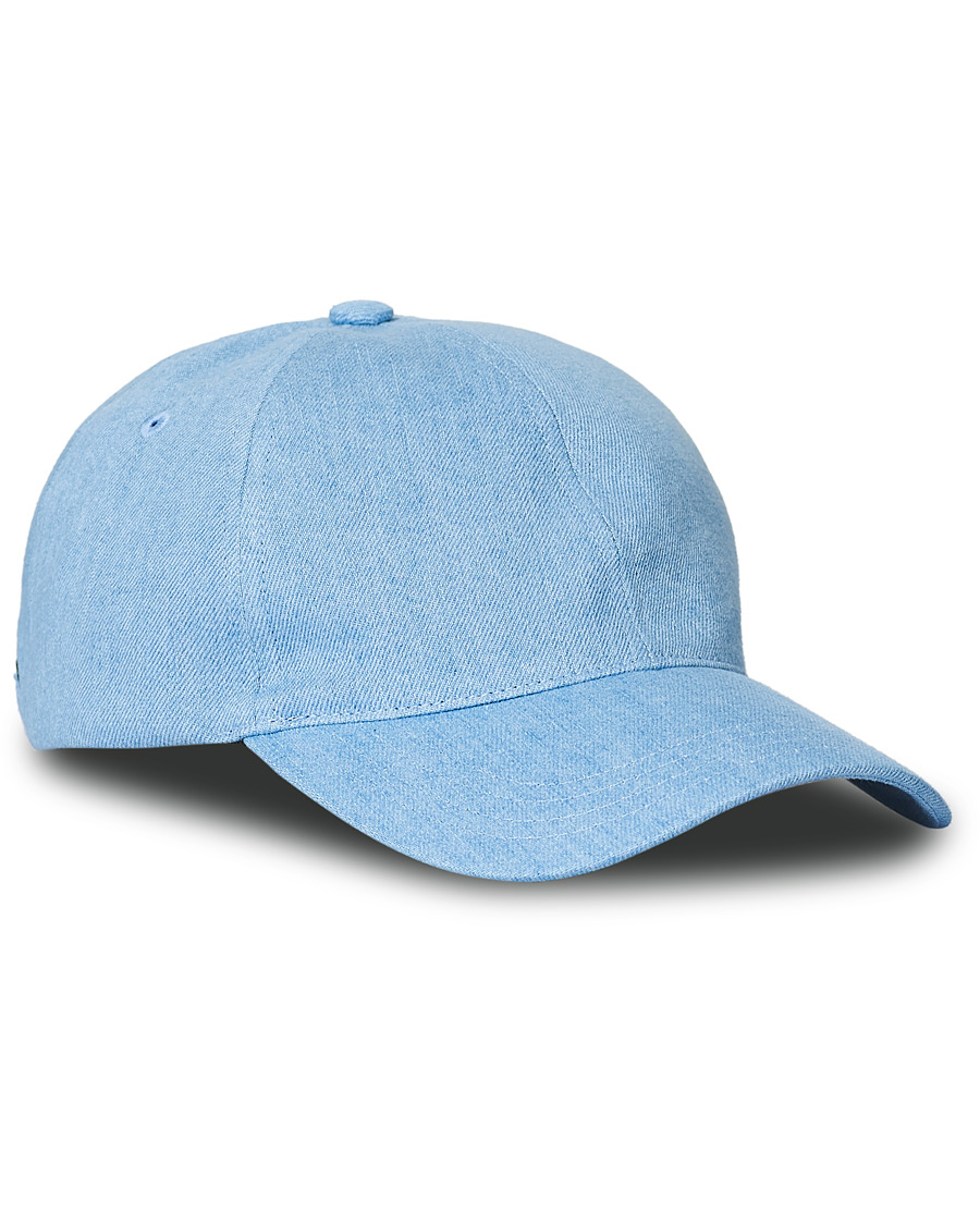 Herr | A.P.C. Charlie Baseball Cap Washed Indigo | A.P.C. | Charlie Baseball Cap Washed Indigo
