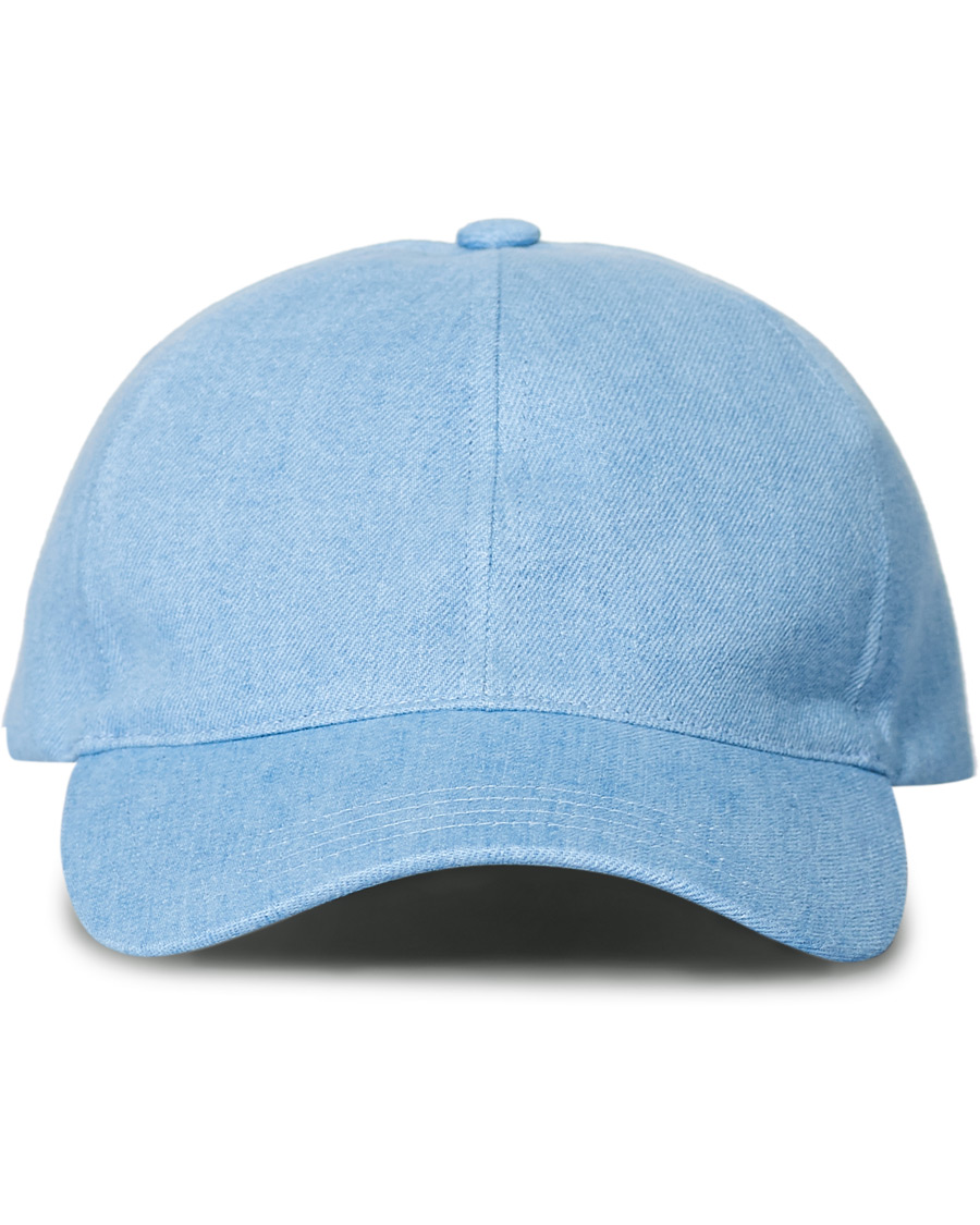 Herr | A.P.C. Charlie Baseball Cap Washed Indigo | A.P.C. | Charlie Baseball Cap Washed Indigo