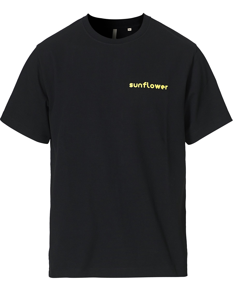 Herr | T-Shirts | Sunflower | Heavy Collage Tee Black