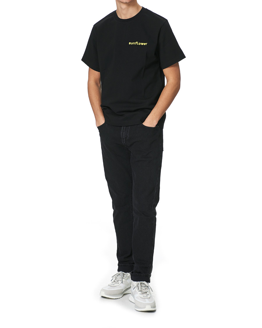 Herr | T-Shirts | Sunflower | Heavy Collage Tee Black